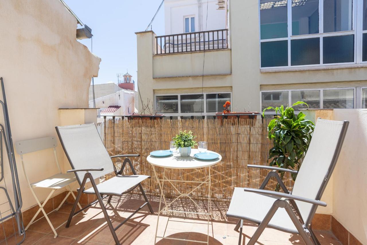 Urbe10 Terrace Constitucion 1 Bedroom Apartment Málaga Eksteriør billede