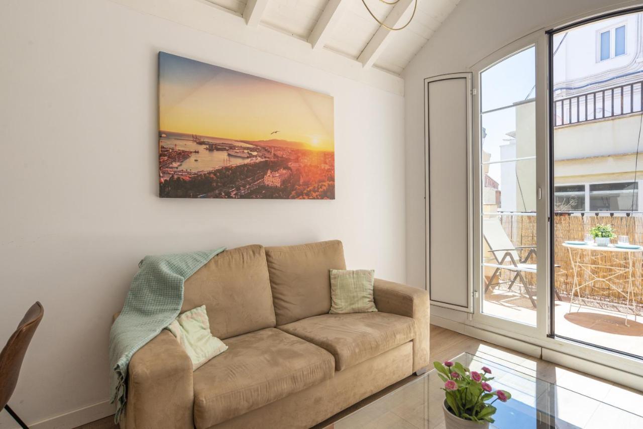 Urbe10 Terrace Constitucion 1 Bedroom Apartment Málaga Eksteriør billede