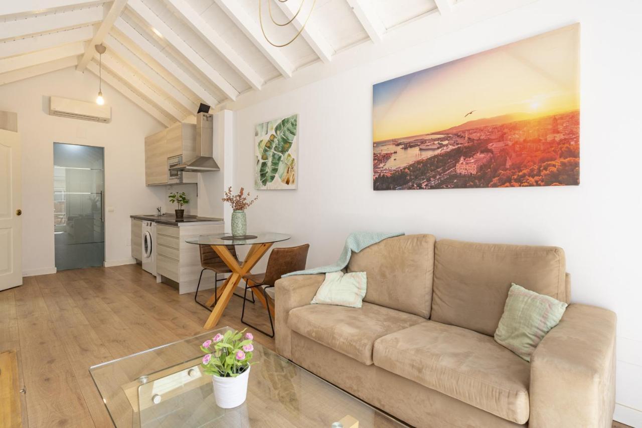 Urbe10 Terrace Constitucion 1 Bedroom Apartment Málaga Eksteriør billede